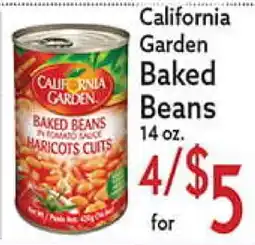 World Fresh Market California Garden Baked Beans offer