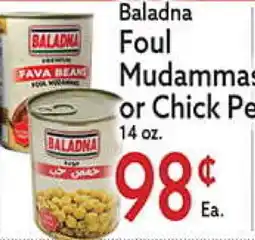 World Fresh Market Baladna Foul Mudammas or Chick Peas offer