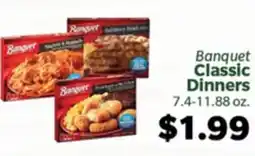 Living Fresh Market Banquet Classic Dinners offer
