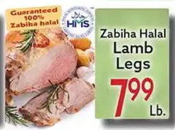 World Fresh Market Zabiha Halal Lamb Legs offer