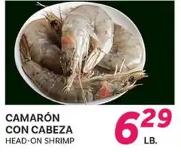 El Paso Grande CAMARÓN CON CABEZA offer