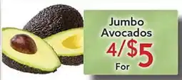 World Fresh Market Jumbo Avocados offer