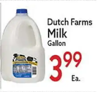 World Fresh Market Dutch Farms Milk offer