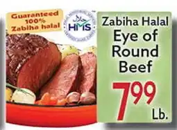 World Fresh Market Zabiha Halal Eye of Round Beef offer