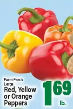 Angelo Caputo's Fresh Market Farm Fresh Large Red, Yellow or Orange Peppers offer