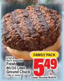 Angelo Caputo's Fresh Market Fresh 80/20 Lean Ground Chuck offer