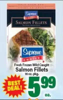 Angelo Caputo's Fresh Market Fresh Frozen Wild Caught Salmon Fillets offer