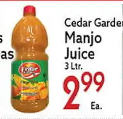 World Fresh Market Cedar Garden Manjo Juice offer