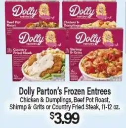 Angelo Caputo's Fresh Market Dolly Parton's Frozen Entrees offer
