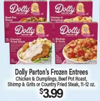 Angelo Caputo's Fresh Market Dolly Parton's Frozen Entrees offer