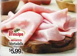 Angelo Caputo's Fresh Market Principe Imported Mortadella offer