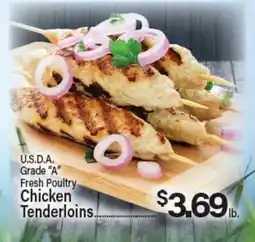 Angelo Caputo's Fresh Market U.S.D.A. Grade A Fresh Poultry Chicken Tenderloins offer