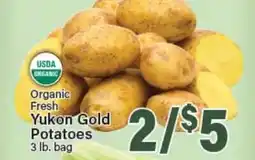 Angelo Caputo's Fresh Market Organic Fresh Yukon Gold Potatoes offer