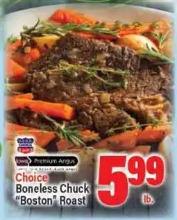 Angelo Caputo's Fresh Market Iowa Premium Angus Choice Boneless Chuck Boston Roast offer