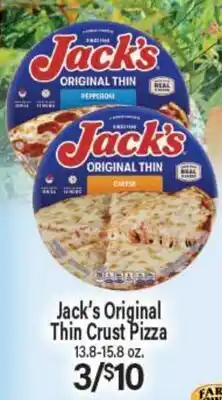 Angelo Caputo's Fresh Market Jack's Original Thin Crust Pizza offer
