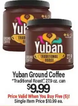 Angelo Caputo's Fresh Market Yuban Ground Coffee offer