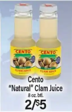 Angelo Caputo's Fresh Market Cento Natural Clam Juice offer