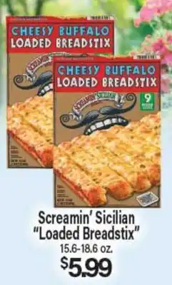 Angelo Caputo's Fresh Market Screamin' Sicilian Loaded Breadstix offer