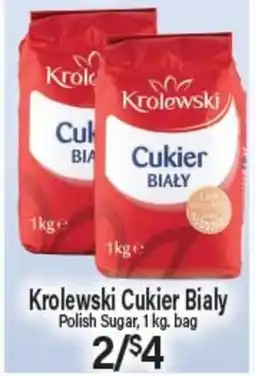 Angelo Caputo's Fresh Market Krolewski Cukier Bialy offer