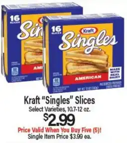 Angelo Caputo's Fresh Market Kraft Singles Slices offer