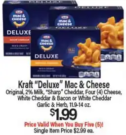 Angelo Caputo's Fresh Market Kraft Deluxe Mac & Cheese offer