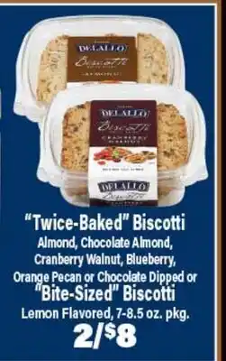 Angelo Caputo's Fresh Market Twice-Baked Biscotti offer