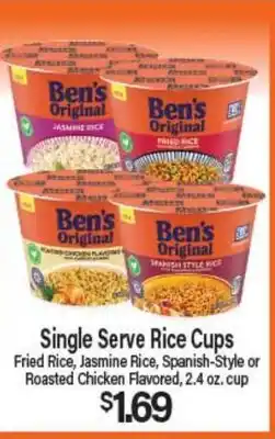 Angelo Caputo's Fresh Market Single Serve Rice Cups offer