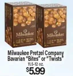 Angelo Caputo's Fresh Market Milwaukee Pretzel Company Bavarian Bites or Twists offer