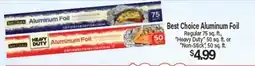 Angelo Caputo's Fresh Market Best Choice Aluminum Foil offer
