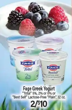 Angelo Caputo's Fresh Market Fage Greek Yogurt offer