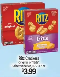 Angelo Caputo's Fresh Market Ritz Crackers offer