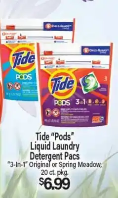 Angelo Caputo's Fresh Market Tide Pods Liquid Laundry Detergent Pacs offer