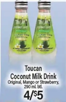 Angelo Caputo's Fresh Market Toucan Coconut Milk Drink offer