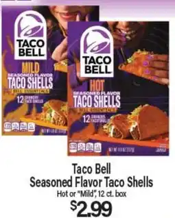 Angelo Caputo's Fresh Market Taco Bell Seasoned Flavor Taco Shells offer