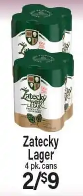 Angelo Caputo's Fresh Market Zatecky Lager offer
