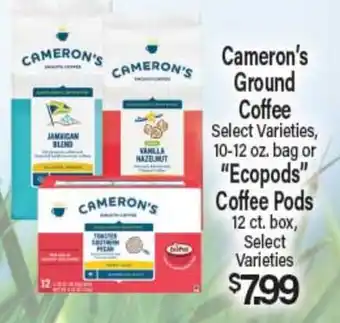 Angelo Caputo's Fresh Market Cameron's Ground Coffee Ecopods Coffee Pods offer