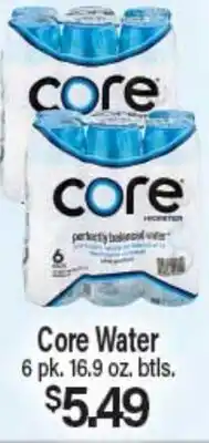 Angelo Caputo's Fresh Market Core Water offer