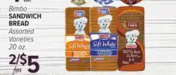 Cermak Fresh Market Bimbo SANDWICH BREAD offer
