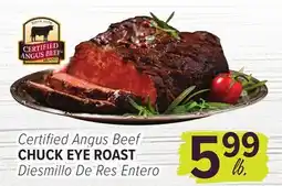 Cermak Fresh Market Certified Angus Beef CHUCK EYE ROAST offer