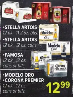 Cermak Fresh Market • STELLA ARTOIS • FAMOSA • MODELO ORO • CORONA PREMIER offer
