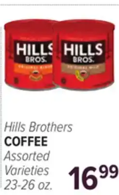 Cermak Fresh Market Hills Brothers COFFEE offer