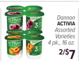 Cermak Fresh Market Dannon ACTIVIA Assorted Varieties offer