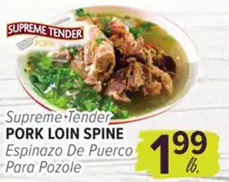 Cermak Fresh Market Supreme Tender PORK LOIN SPINE offer