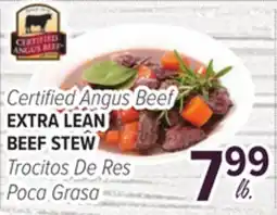 Cermak Fresh Market Certified Angus Beef EXTRA LEAN BEEF STEW offer