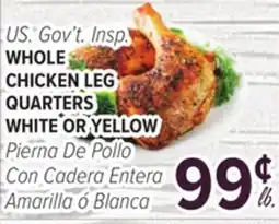 Cermak Fresh Market WHOLE CHICKEN LEG QUARTERS WHITE OR YELLOW offer