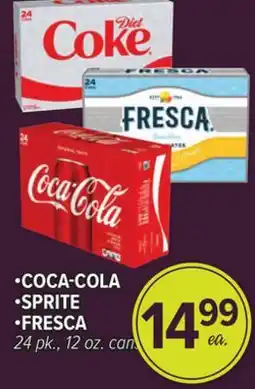 Cermak Fresh Market COCA-COLA, SPRITE, FRESCA offer