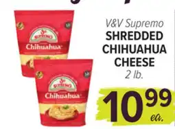 Cermak Fresh Market V&V Supremo SHREDDED CHIHUAHUA CHEESE offer