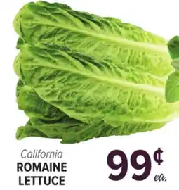 Cermak Fresh Market California ROMAINE LETTUCE offer
