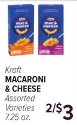 Cermak Fresh Market Kraft MACARONI & CHEESE offer