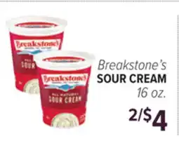 Cermak Fresh Market Breakstone's SOUR CREAM offer